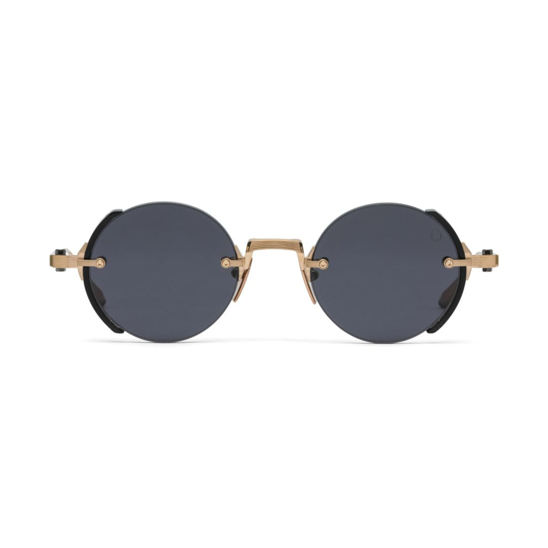 Jupiter Sleek Rimless Sunglasses with Round Lenses