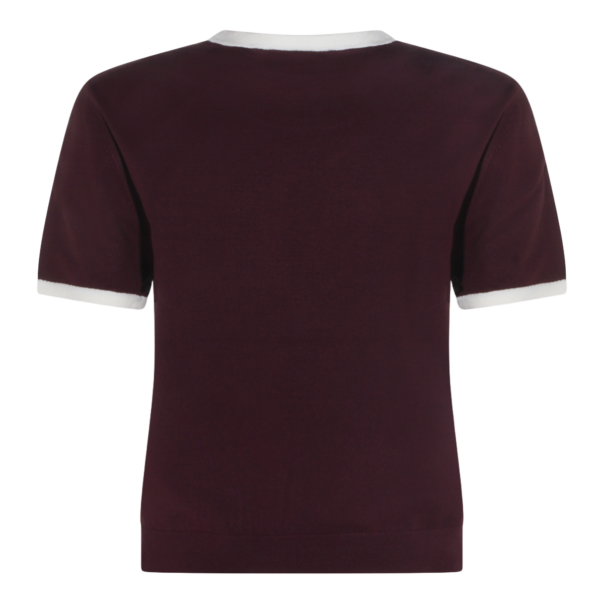 Long-Sleeved Top in Rich Bordeaux Hue