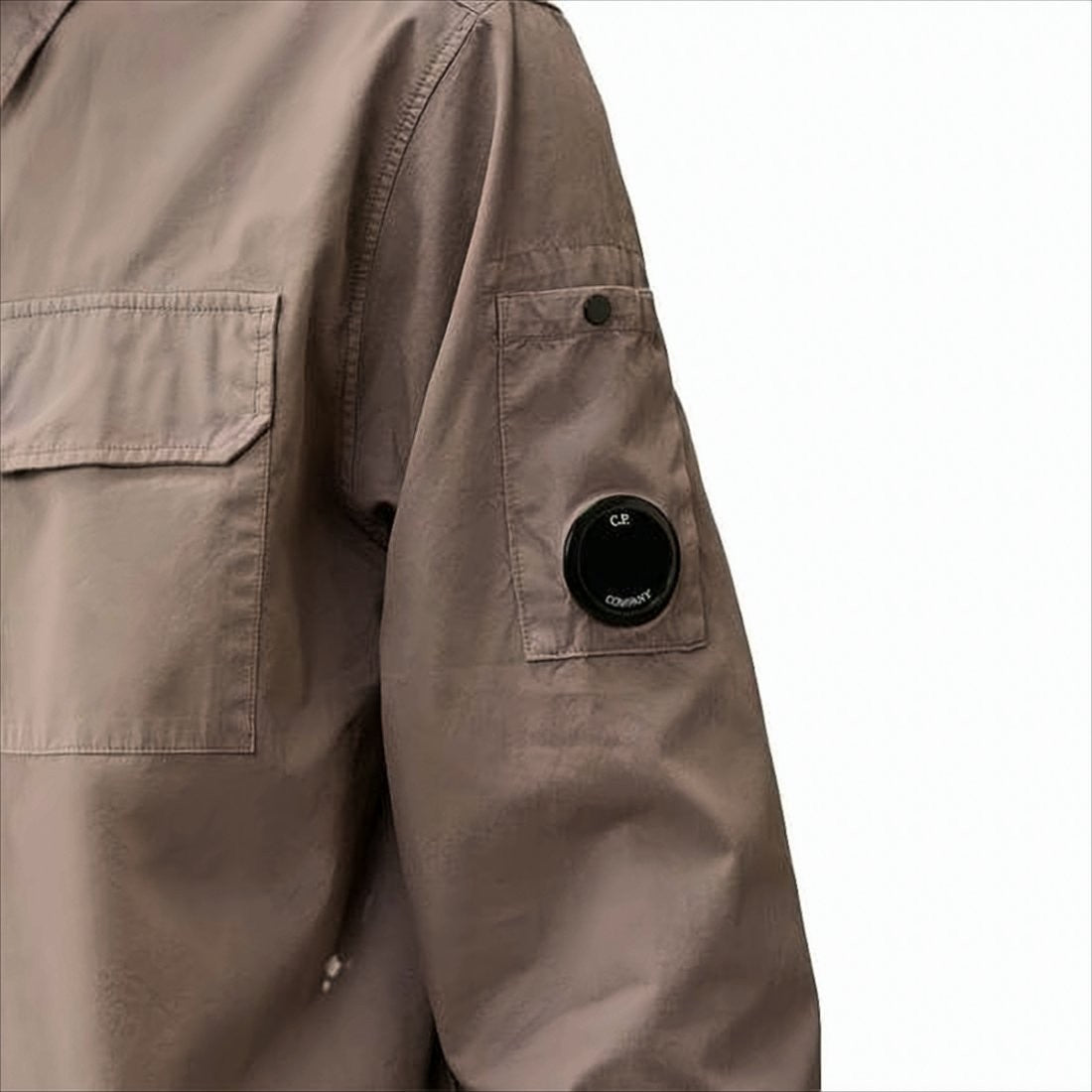 Relaxed Fit Long-Sleeve Shirt With Classic Collar And Signature Patch