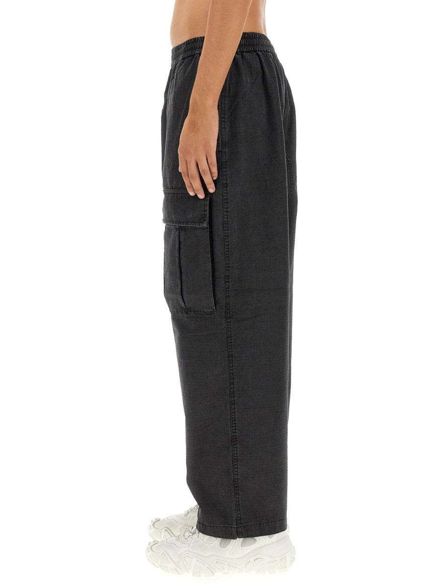 Relaxed Fit Cargo Pants With Flap Pockets