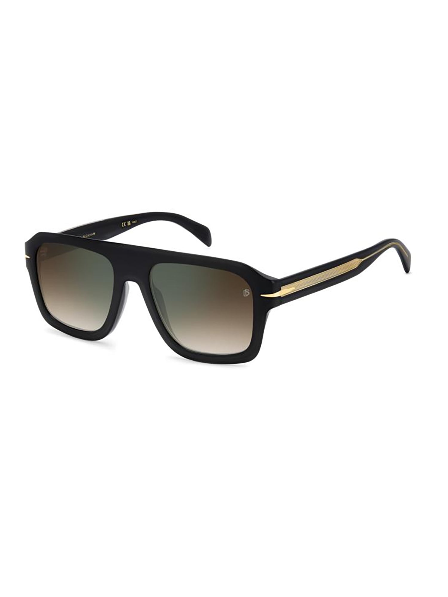 Oversized Square Frame Sunglasses With Gradient Lenses