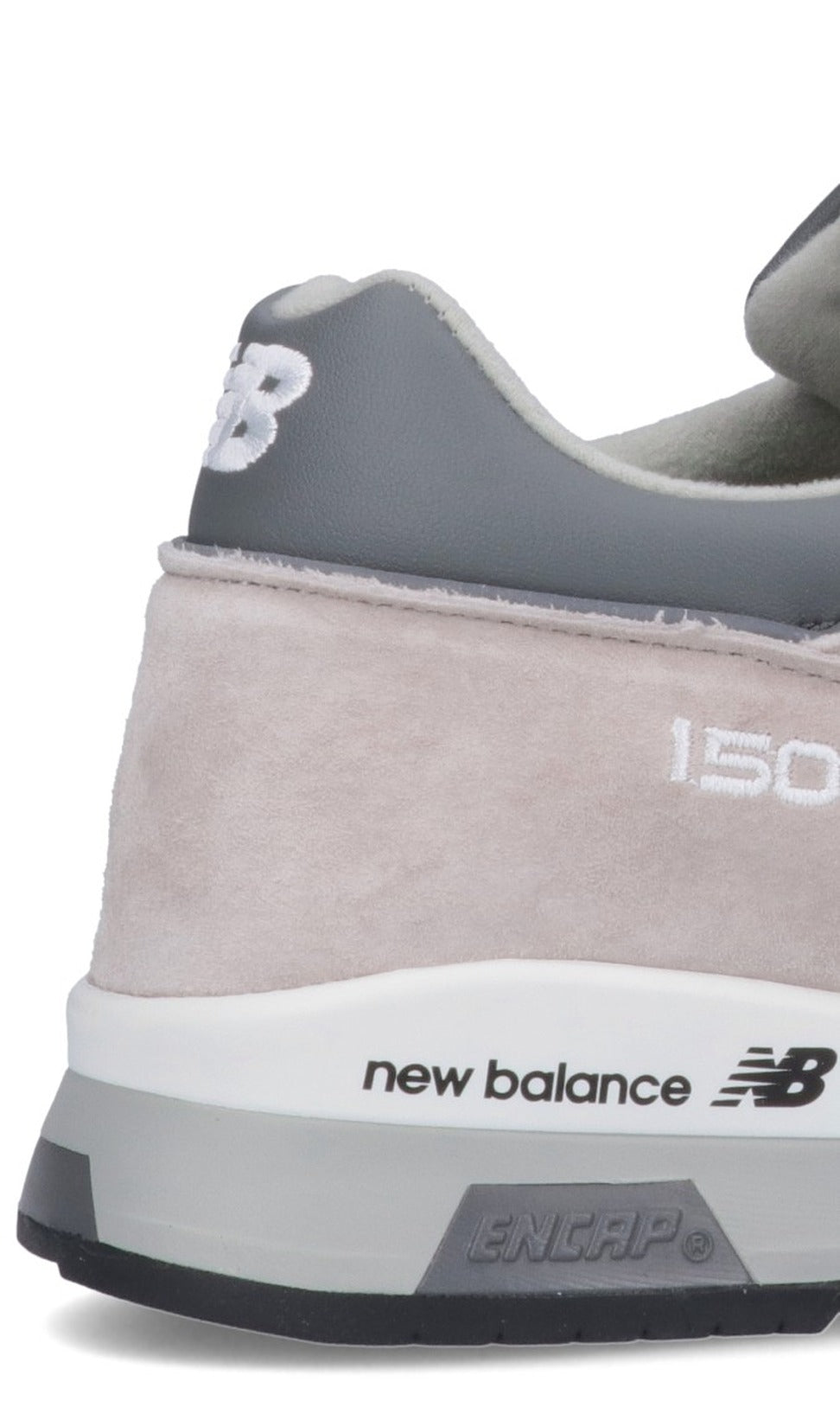 Suede And Mesh Low-Profile Grey Sneakers