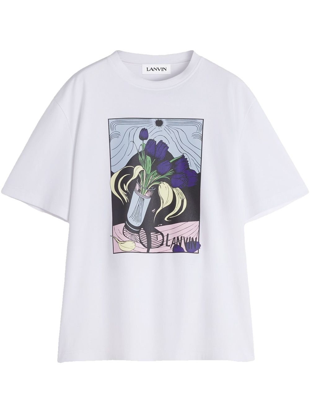 Crew Neck Graphic T-Shirt