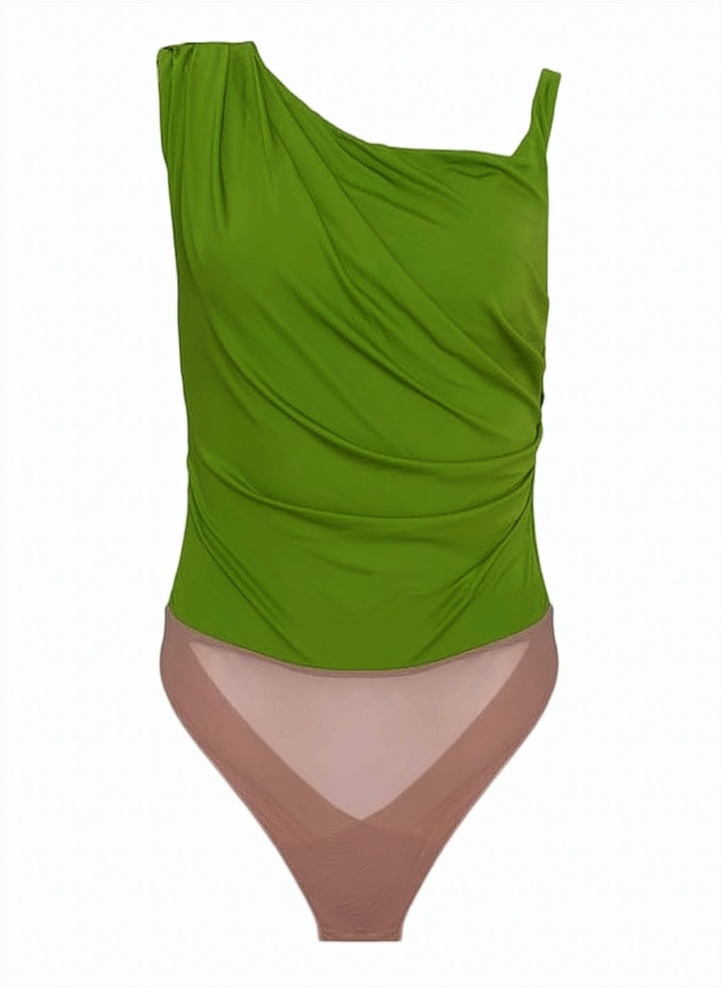Jersey Single Shoulder Bodysuit