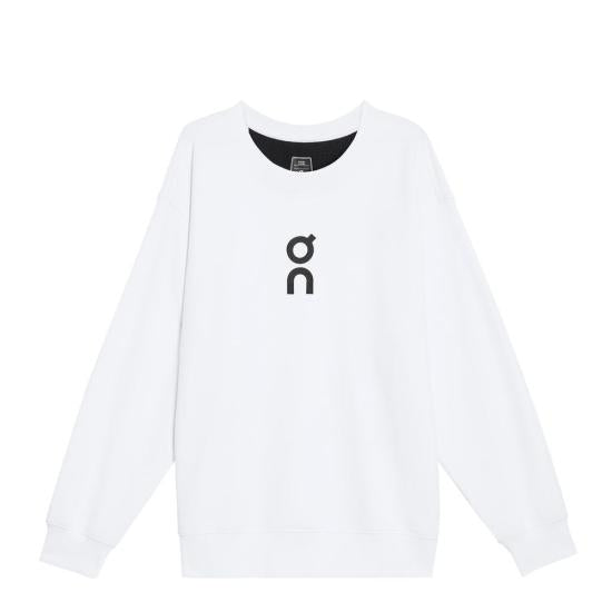 Long Sleeve Crewneck Sweatshirt with Minimalist Design