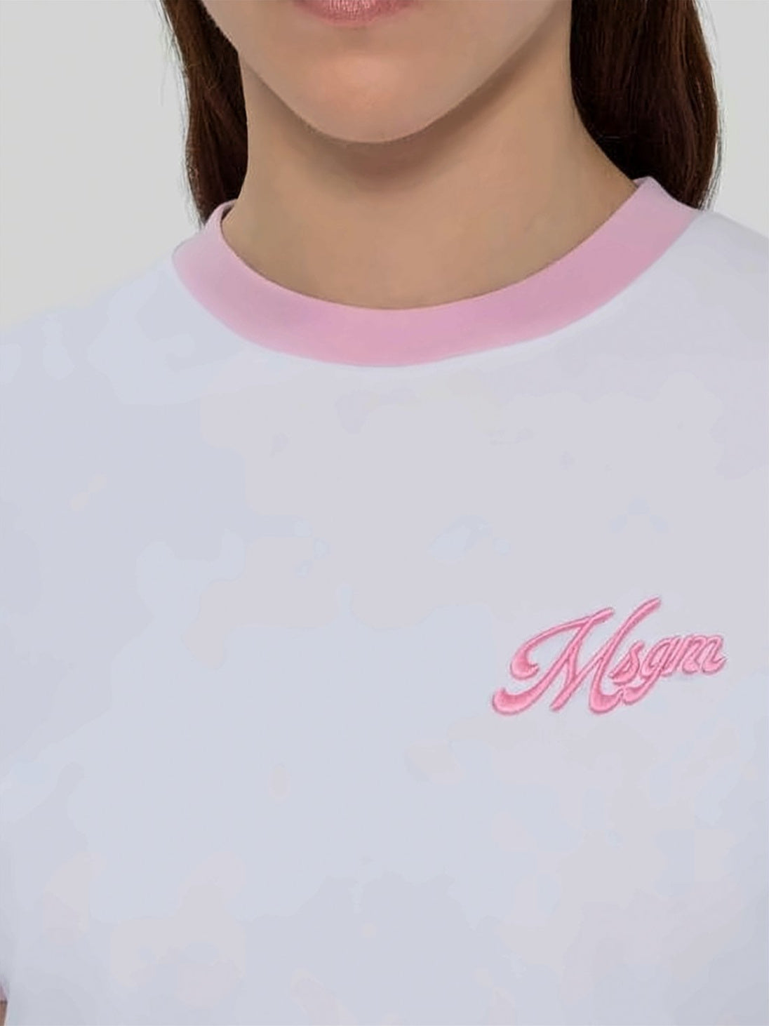 Short-Sleeved T-Shirt with Embroidered Logo