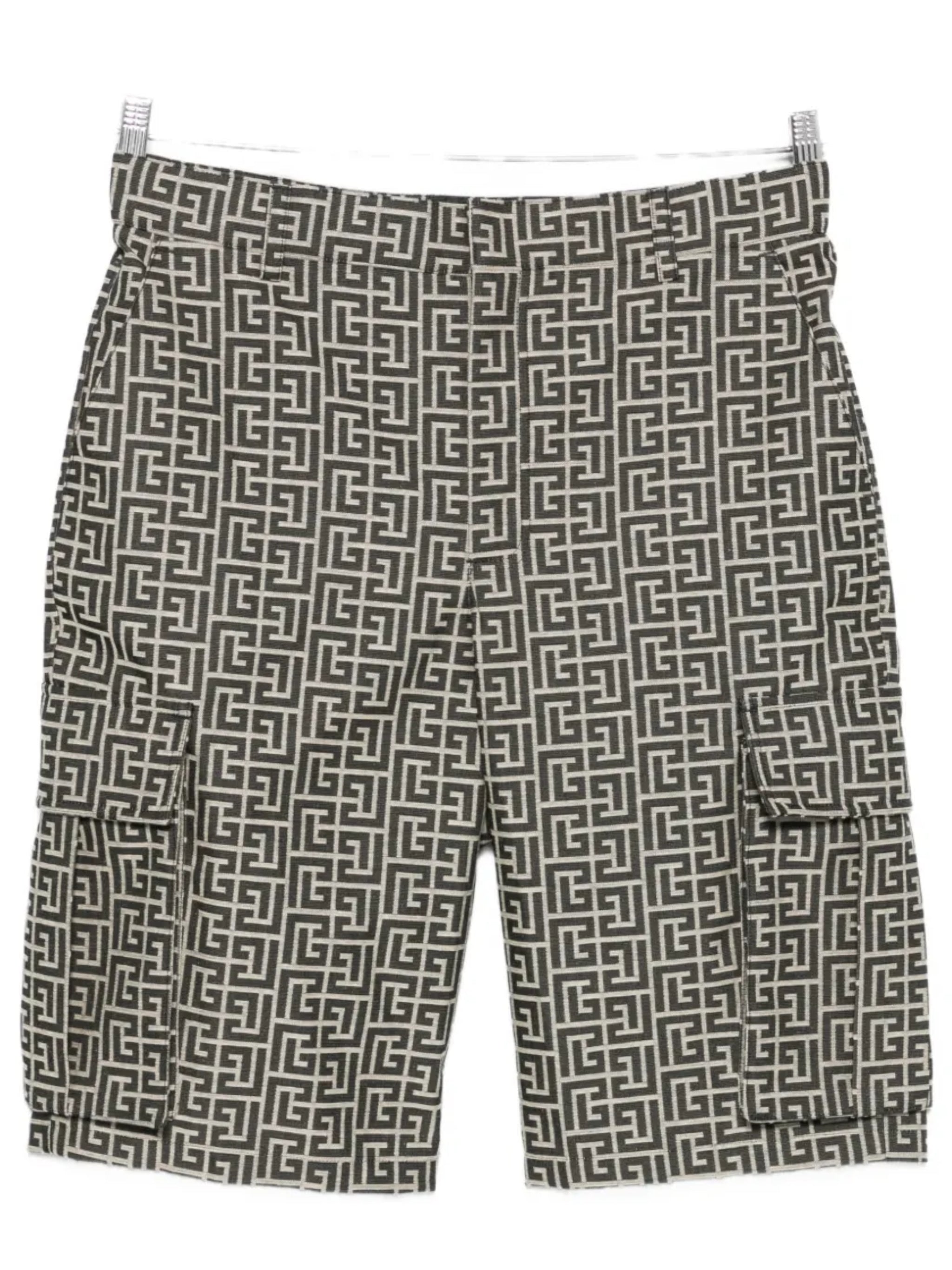 Black Shorts Relaxed Cargo Shorts