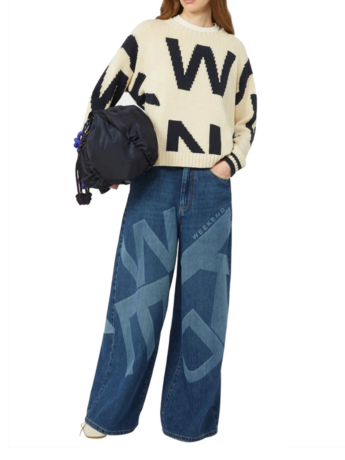 Used Blue Denim Wkdvortice Jeans