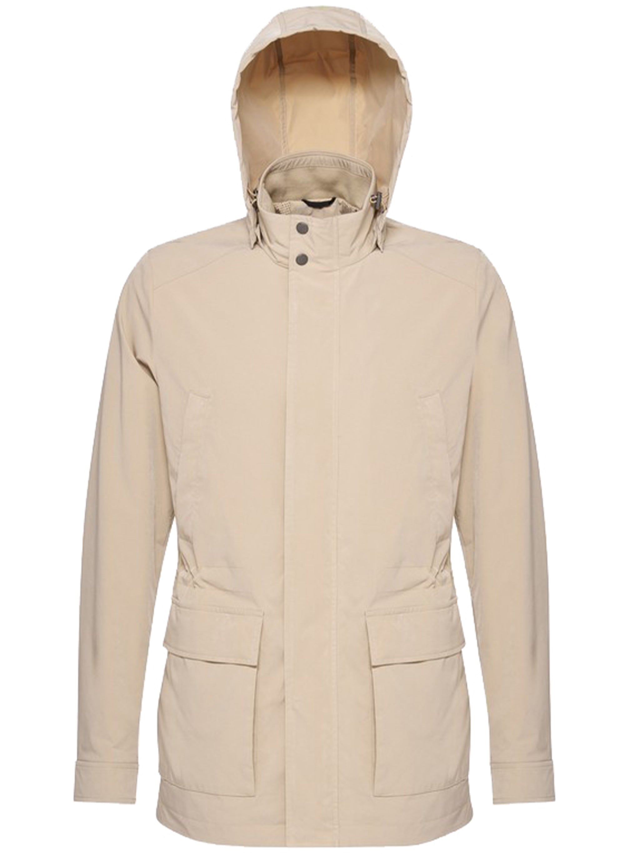 Damon High Collar Hooded Casual Jacket