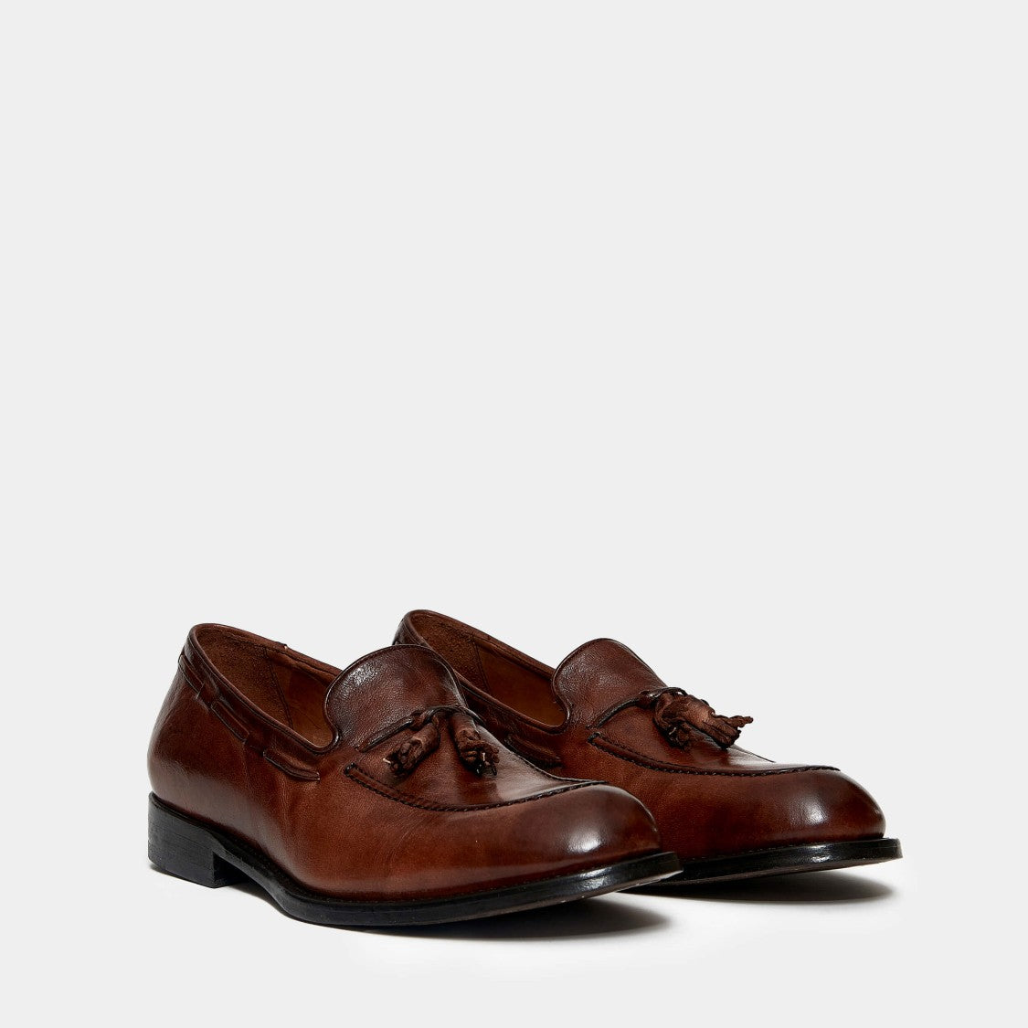 Brown Leather Moccasin