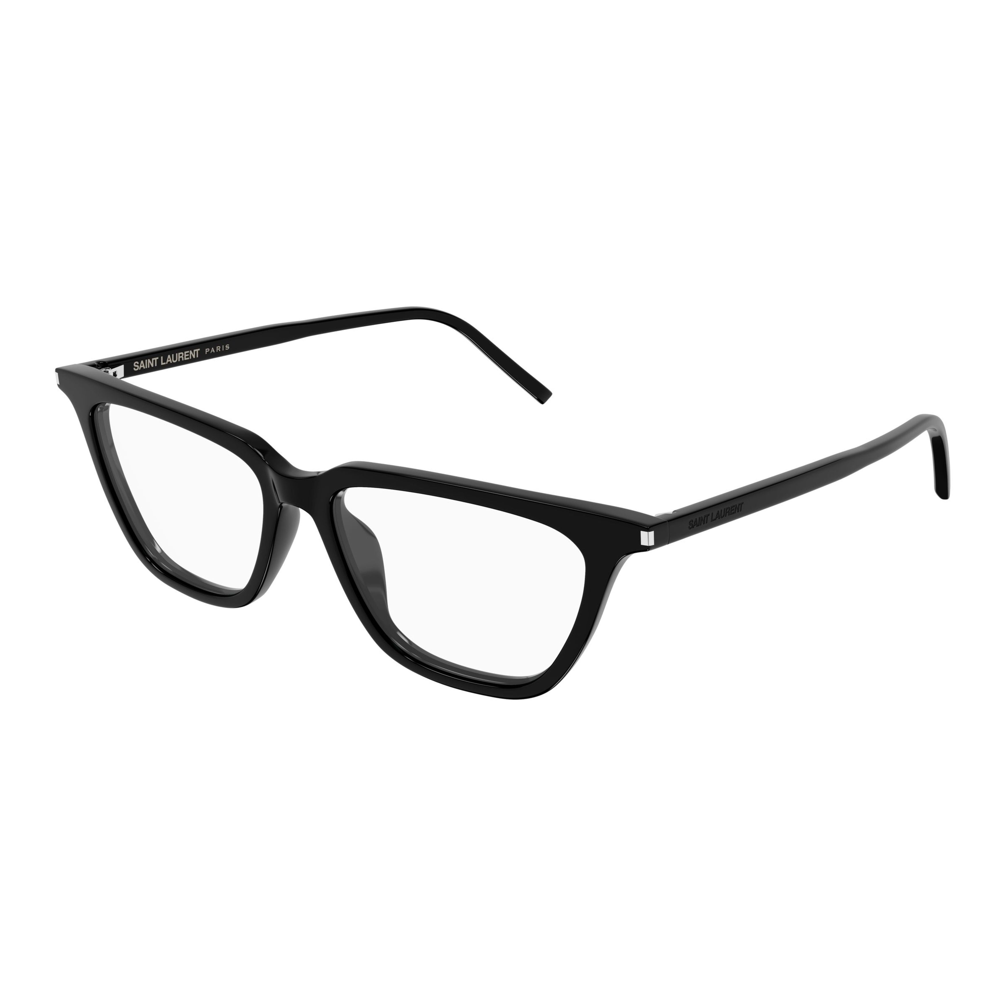 Sl 889 Sulpice Thin Opt Thin Glossy Black Acetate Eyeglasses