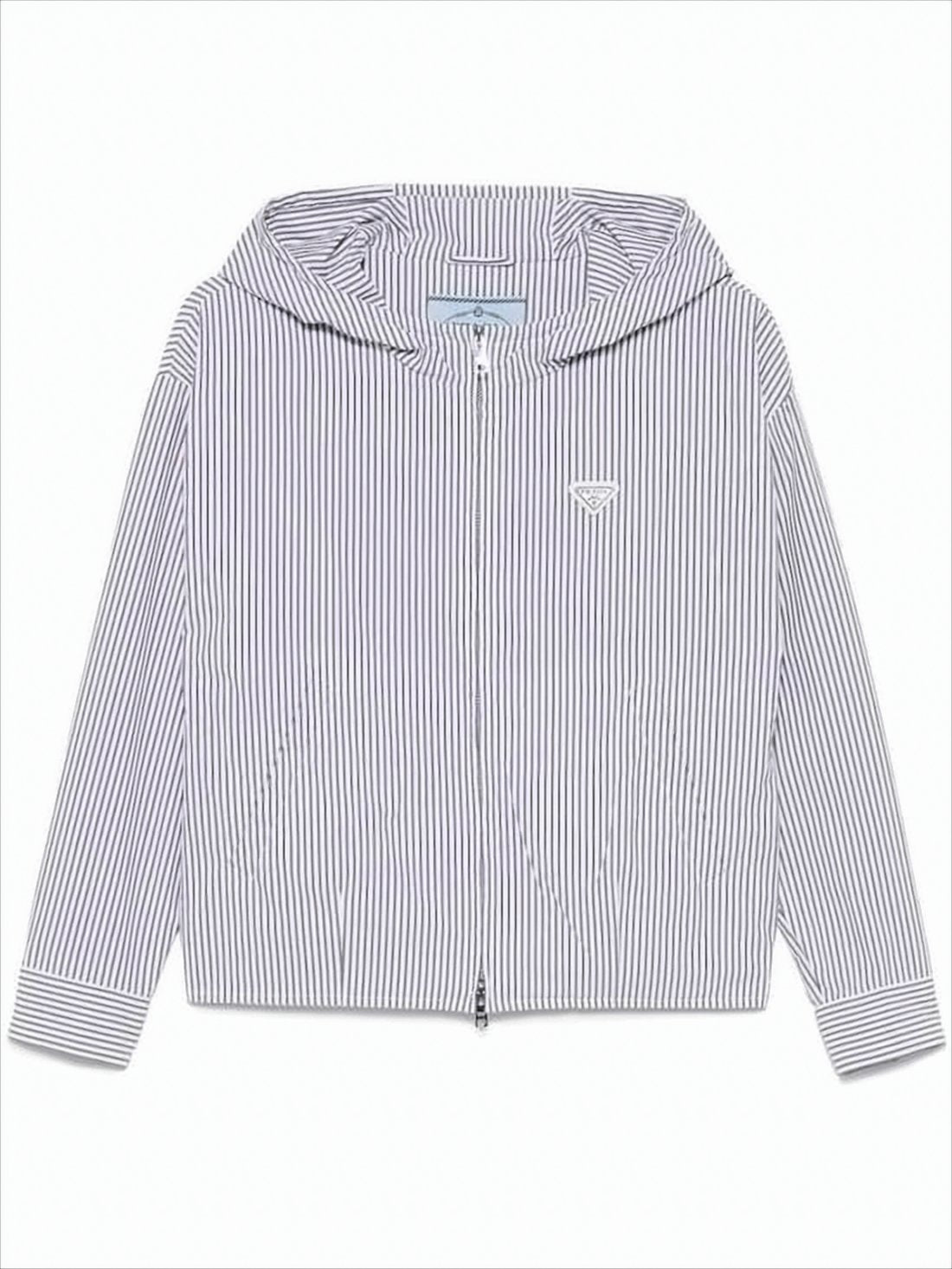 Lightweight Hooded Zip-Up Top