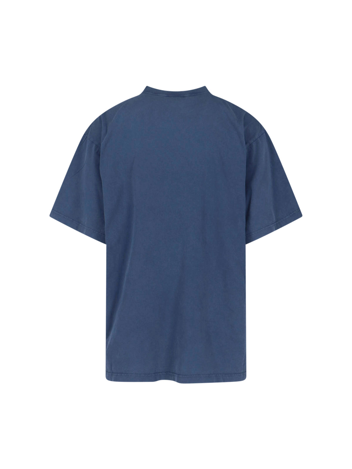 Classic White T-Shirt With Crew Neckline