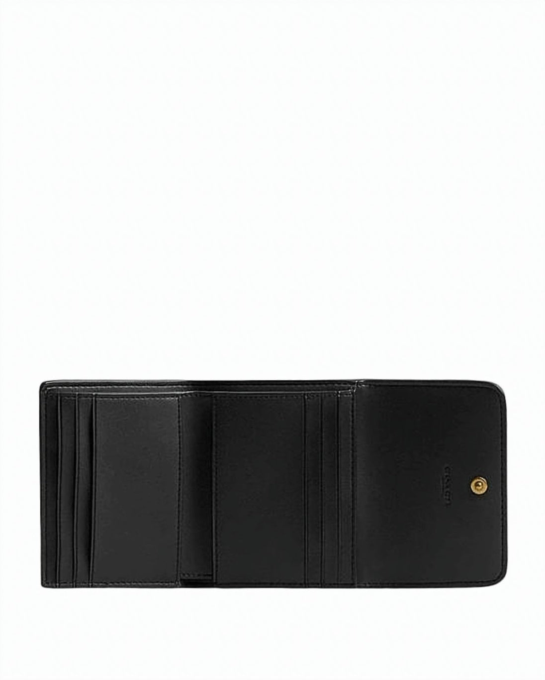 Compact Textured Calf Leather Wallet