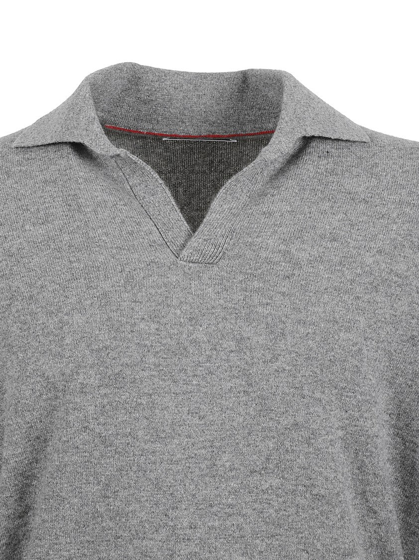 Classic V-Neck Cashmere Sweater
