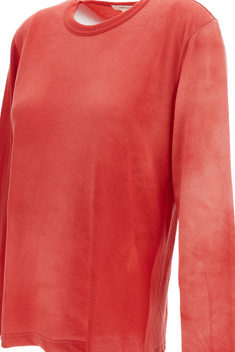 Faded Red Long Sleeve Crew-Neck T-Shirt