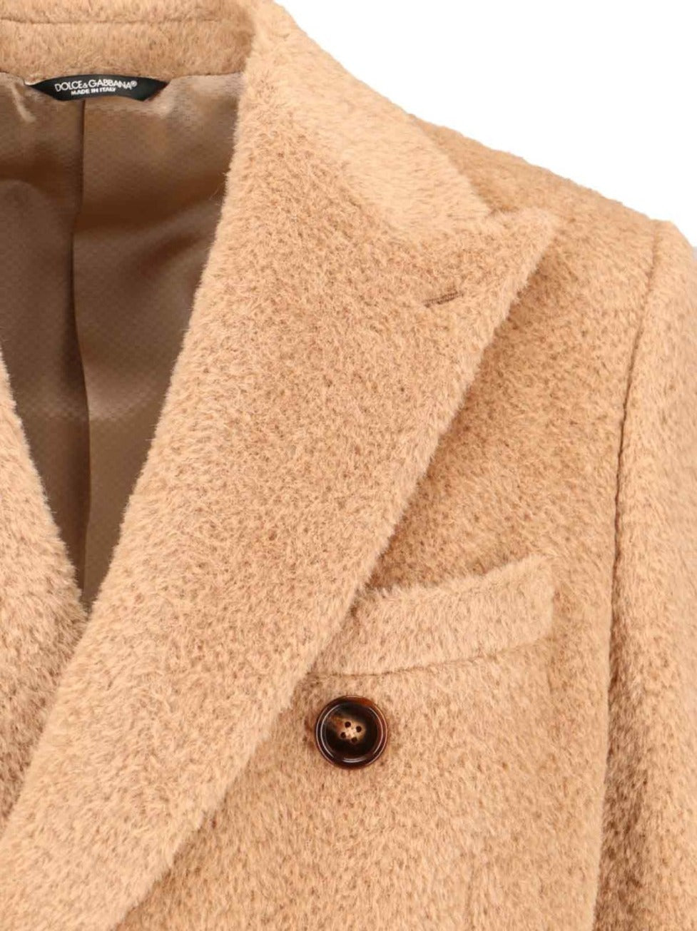 Double-Breasted Coat – Beige