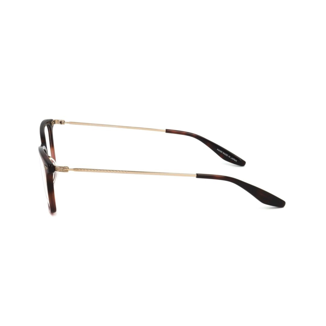 Bp5020 512fo Rectangular Tortoiseshell Eyeglasses with Gold-Finish Temples