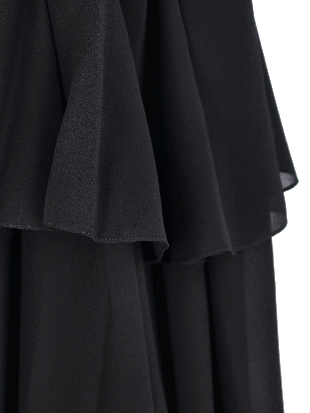 Maxi Silk Dress – Black