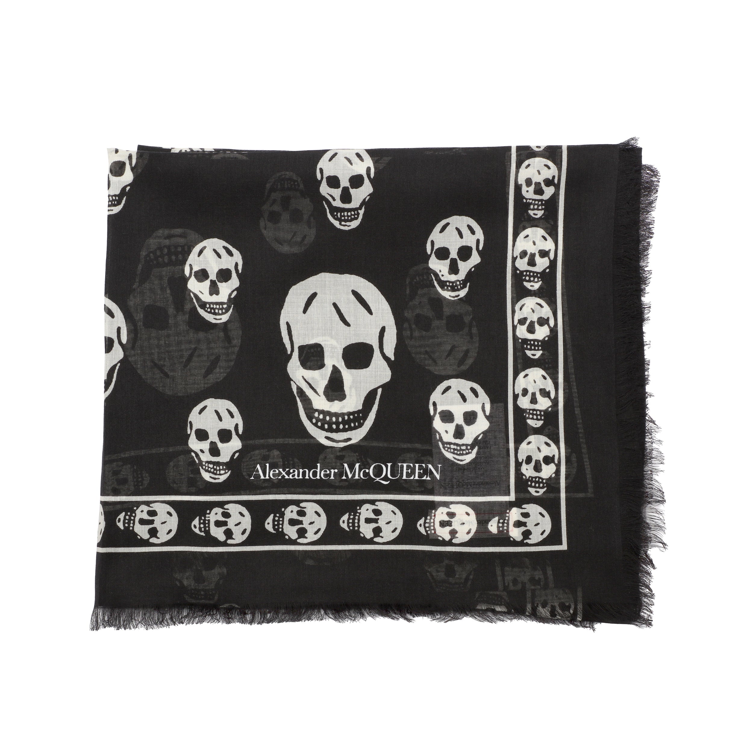 Skull Silk Scarf