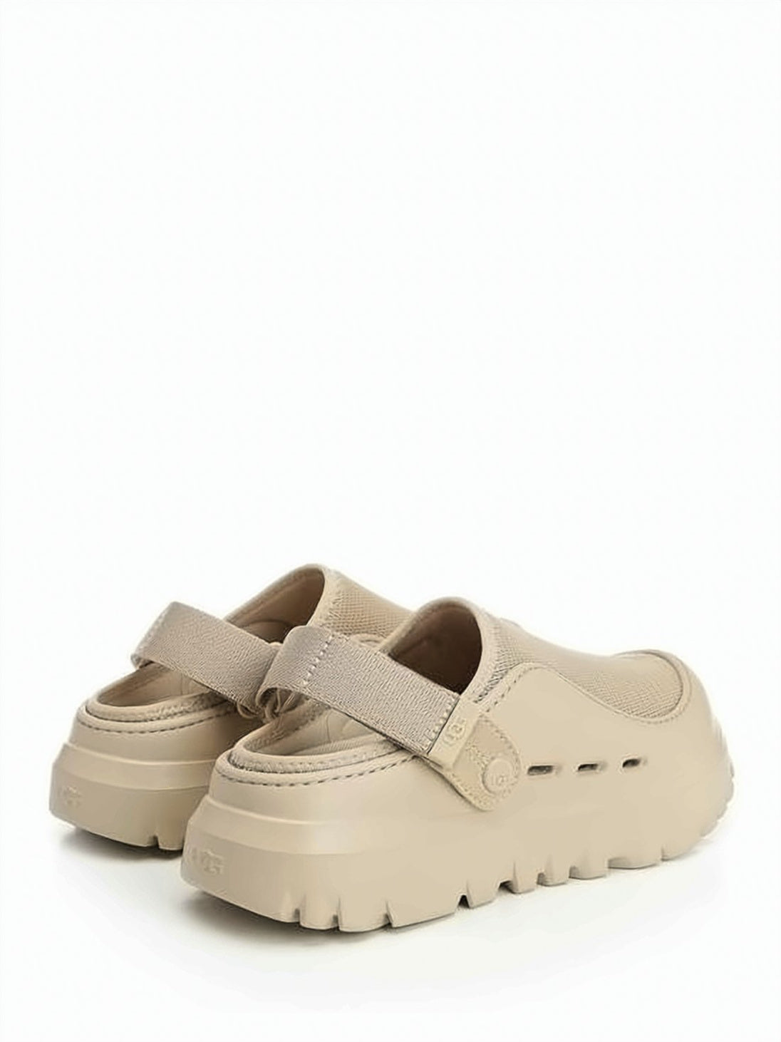 Rugged Slip-On Sandals with Breathable Mesh Upper