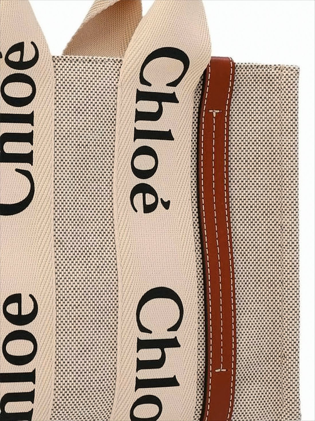 Structured Linen Tote Bag