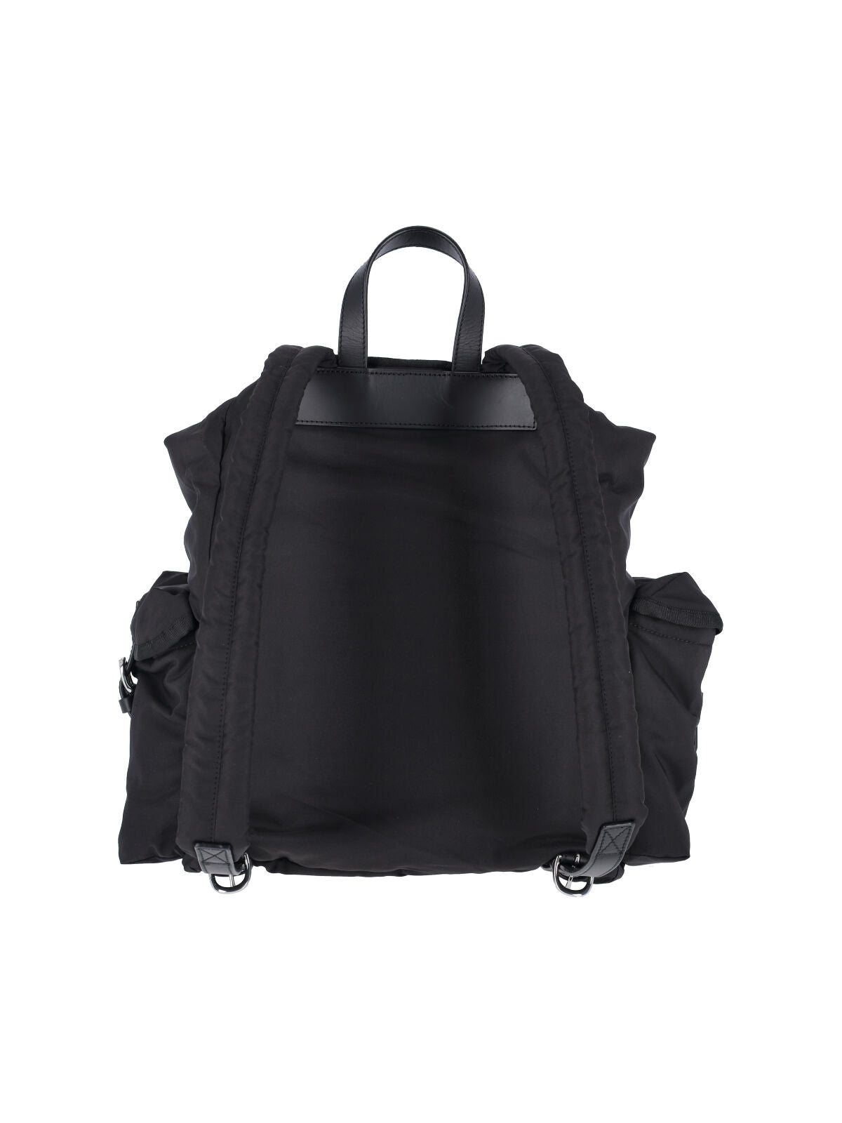 Structured Black Bag With Top Handle