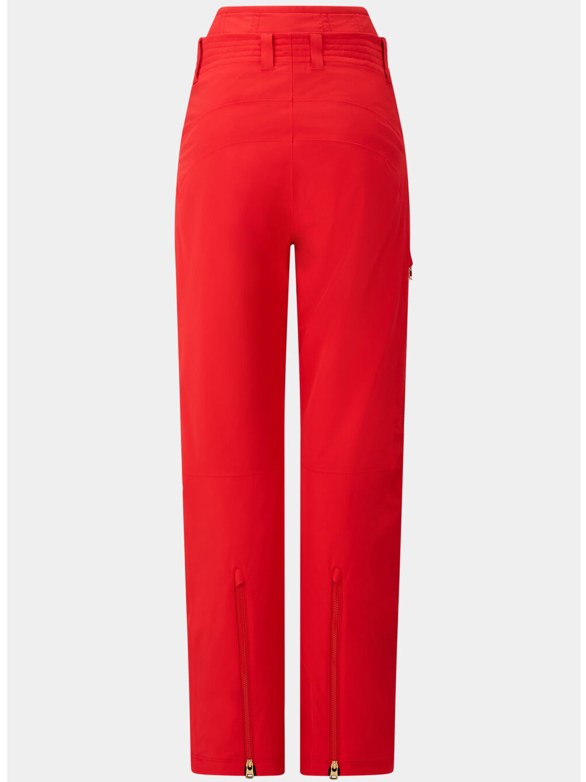 Bond9 Straight-Leg Red Ski Pants