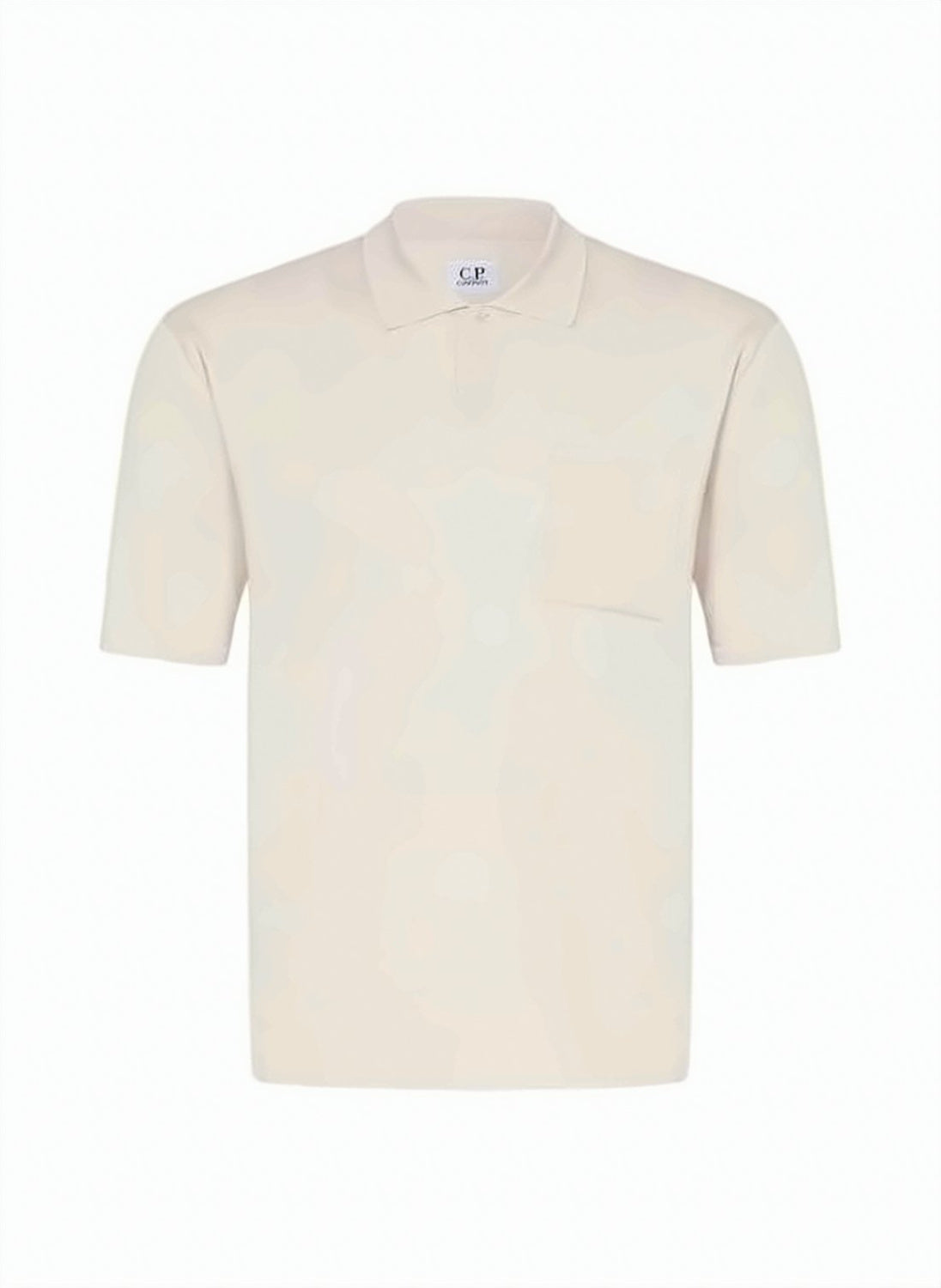 Minimalistic Polo Shirt with Classic Collar and Relaxed Fit