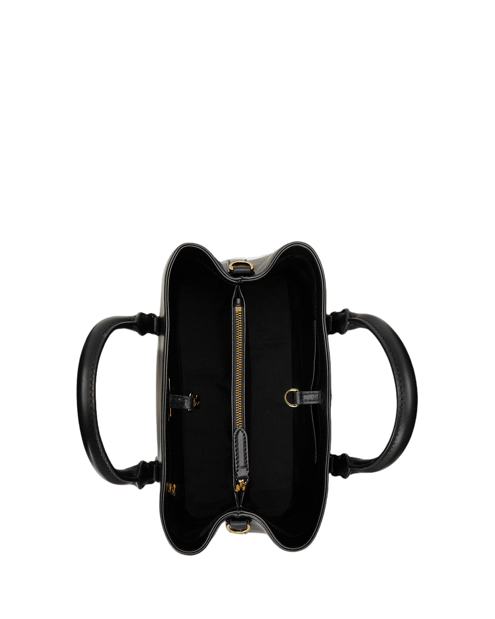 Structured Small Satchel in Smooth Calf Leather