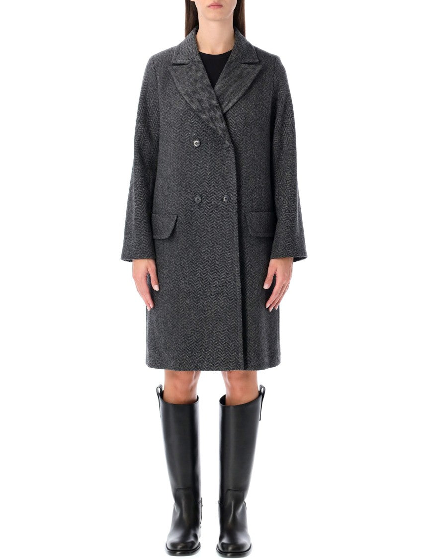Ginny Wool Double-Breasted Coat