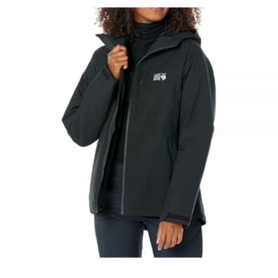 Insulated Jacket With High Collar And Minimalist Design
