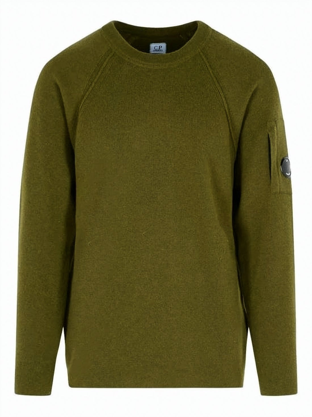 Olive Green Crewneck Sweater