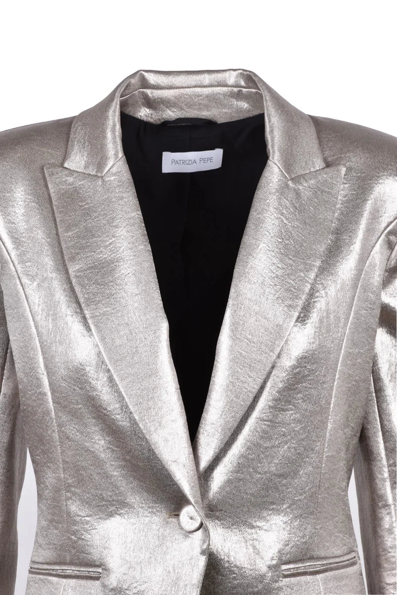 Fitted Jacket - Gold