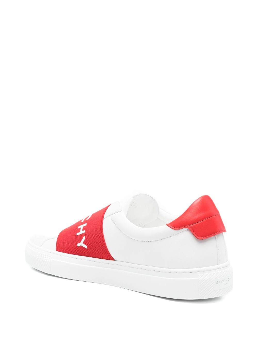 Slip-On Sneakers with Bold Logo Print