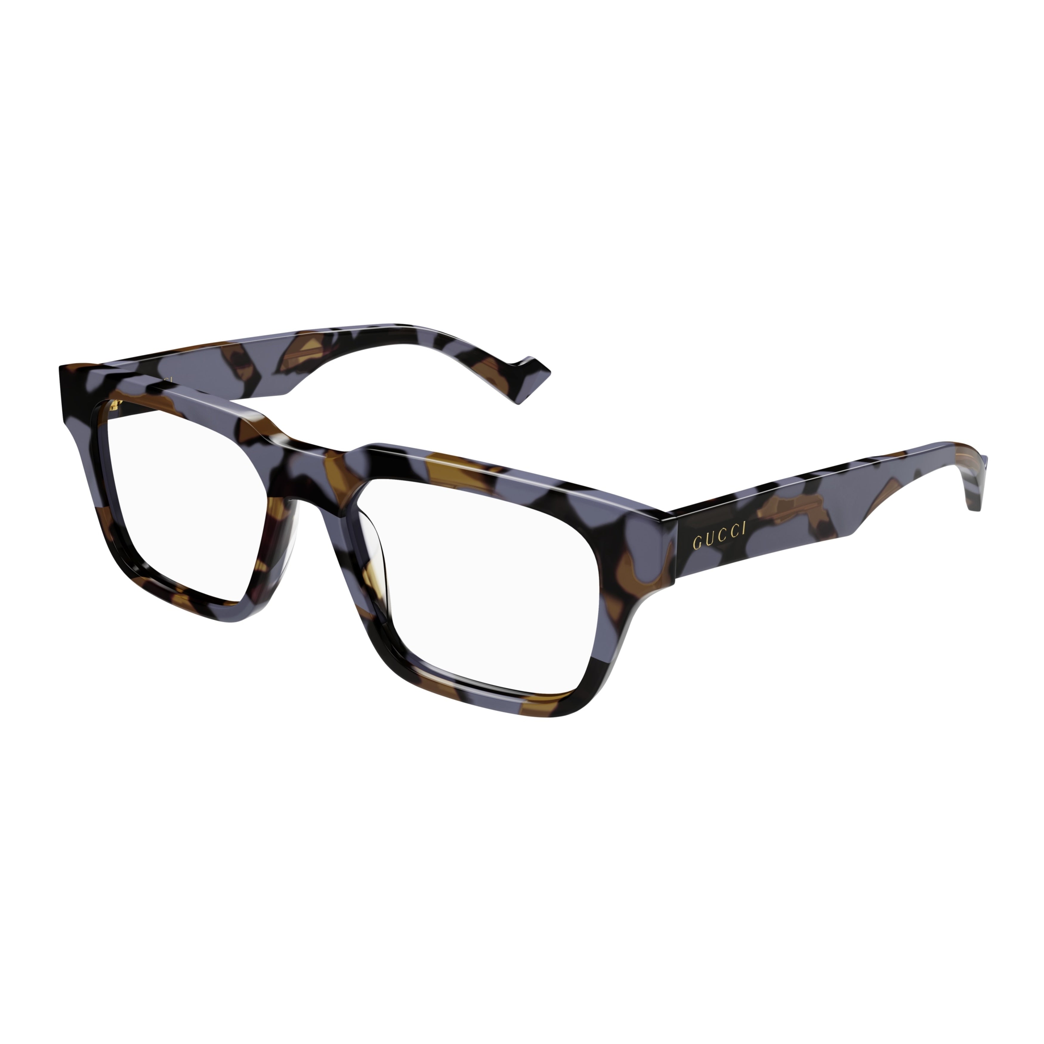 Gg0963o Bold Oversized Tortoiseshell Eyeglasses
