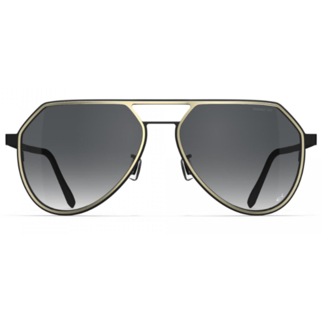 Bf1095 Thunder Bay Aviator Sunglasses with Thin Beta Titanium Frame