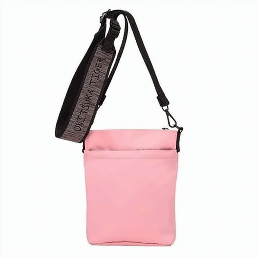Compact Pastel Pink Onitsuka Tiger Shoulder Bag