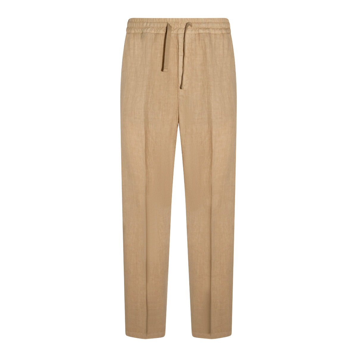 Relaxed Fit Trousers With Adjustable Waistband