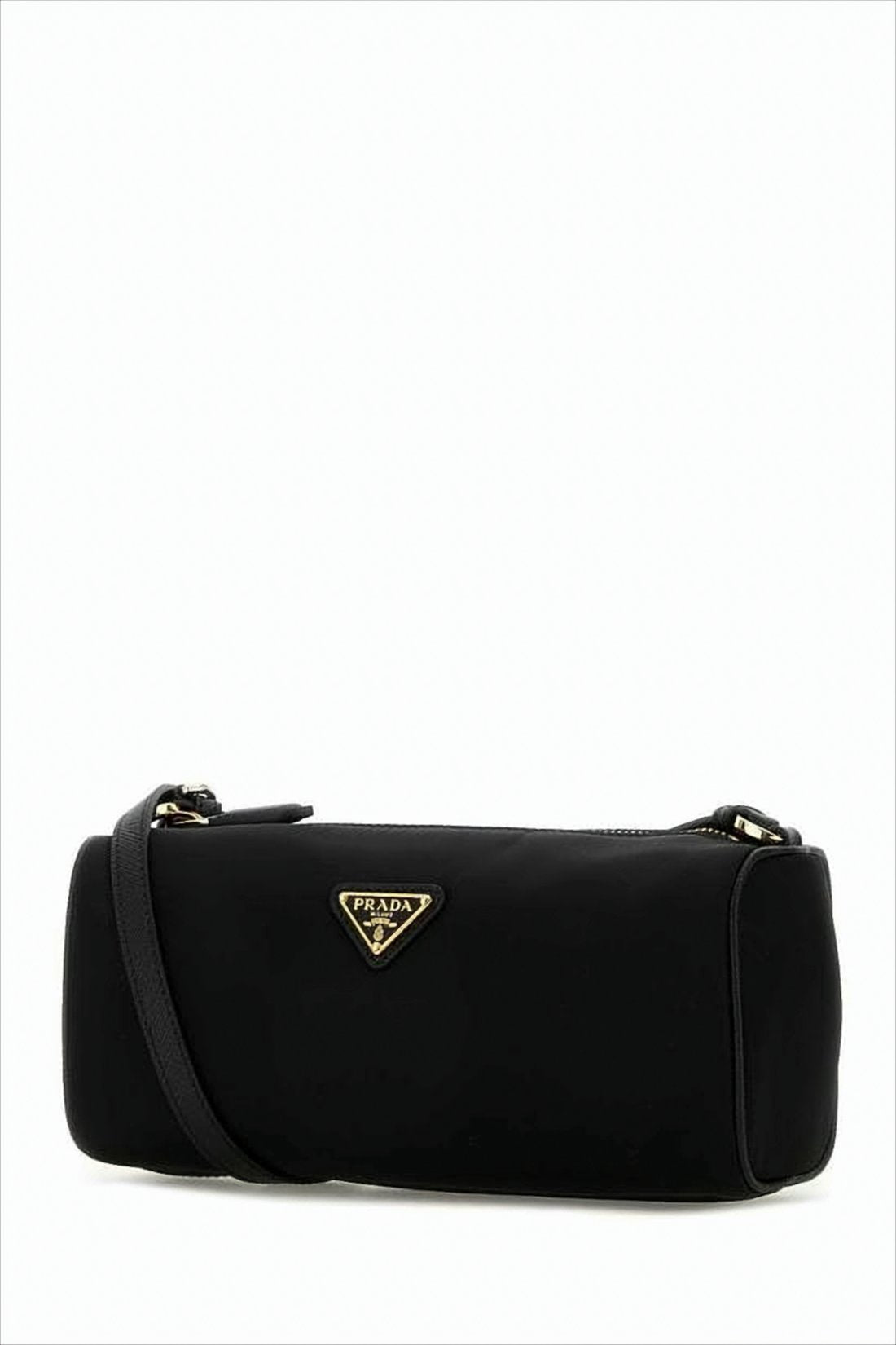 Sleek Rectangular Pouch Bag in Recycled Polyamide