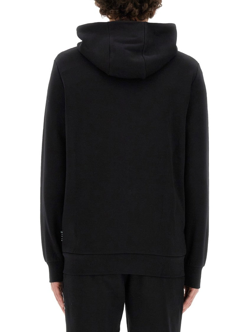 Zip-Up Black Hoodie