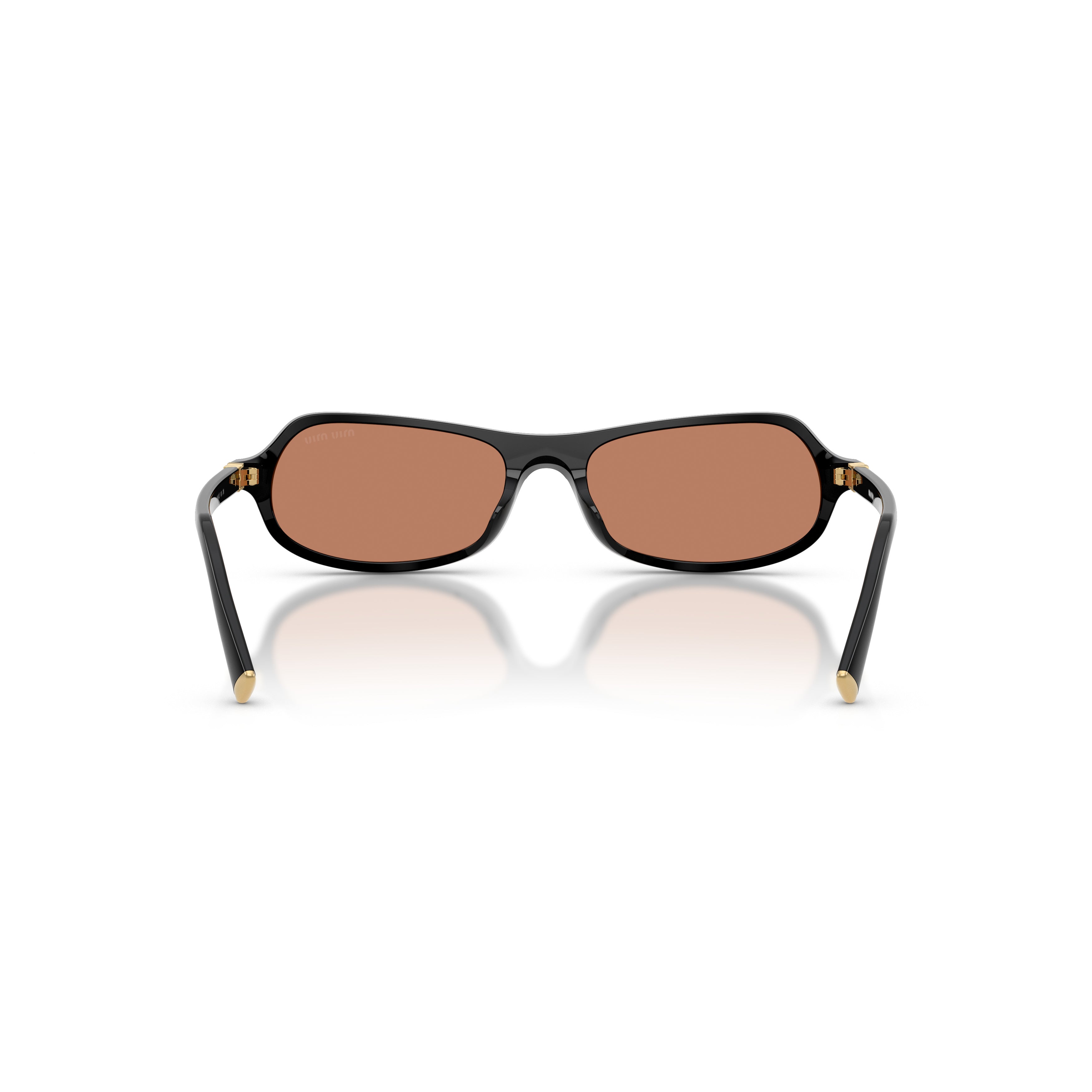 0mu B10su Glossy Black Acetate Sunglasses