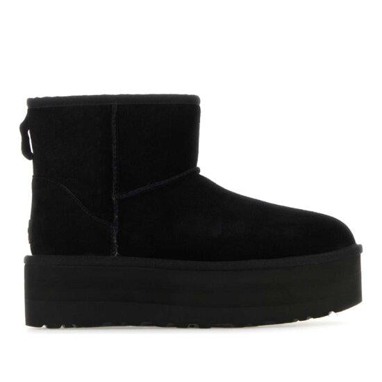 Mid-Height Suede Boots with Plush Wool-Lyocell Lining