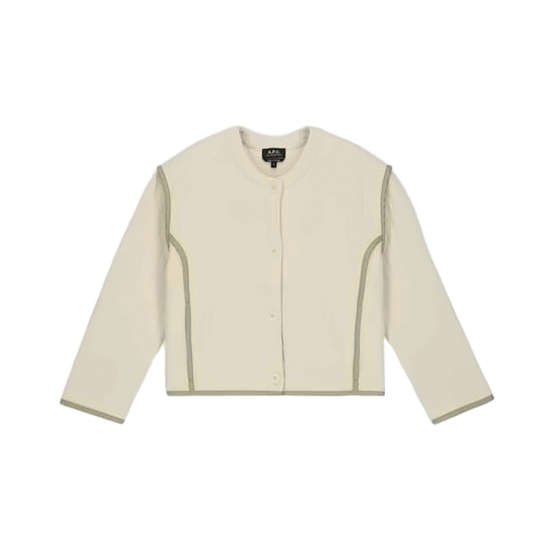 Quilted Lightweight Jacket with Contrasting Trim