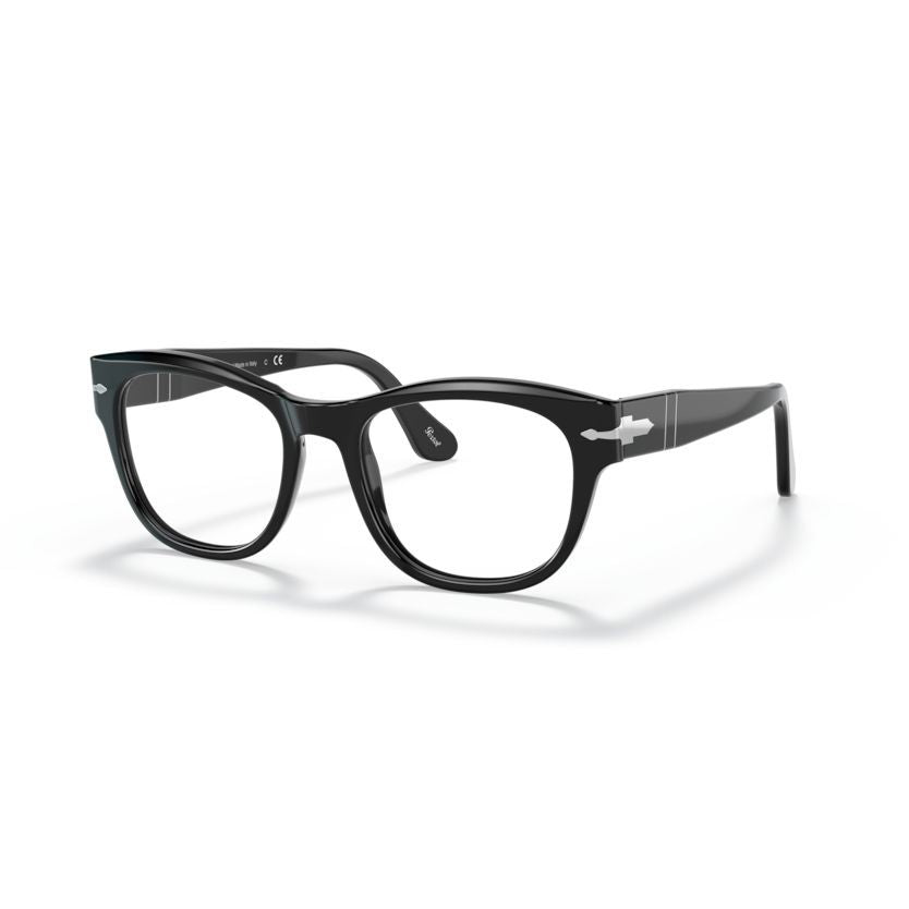 3270v Vista Classic Rectangular Eyeglasses with Silver Arrow Detail