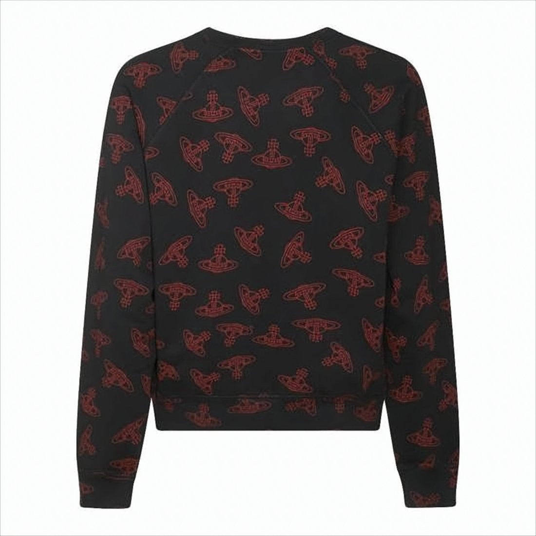 Long-Sleeve Cotton T-Shirt with Orb Motif