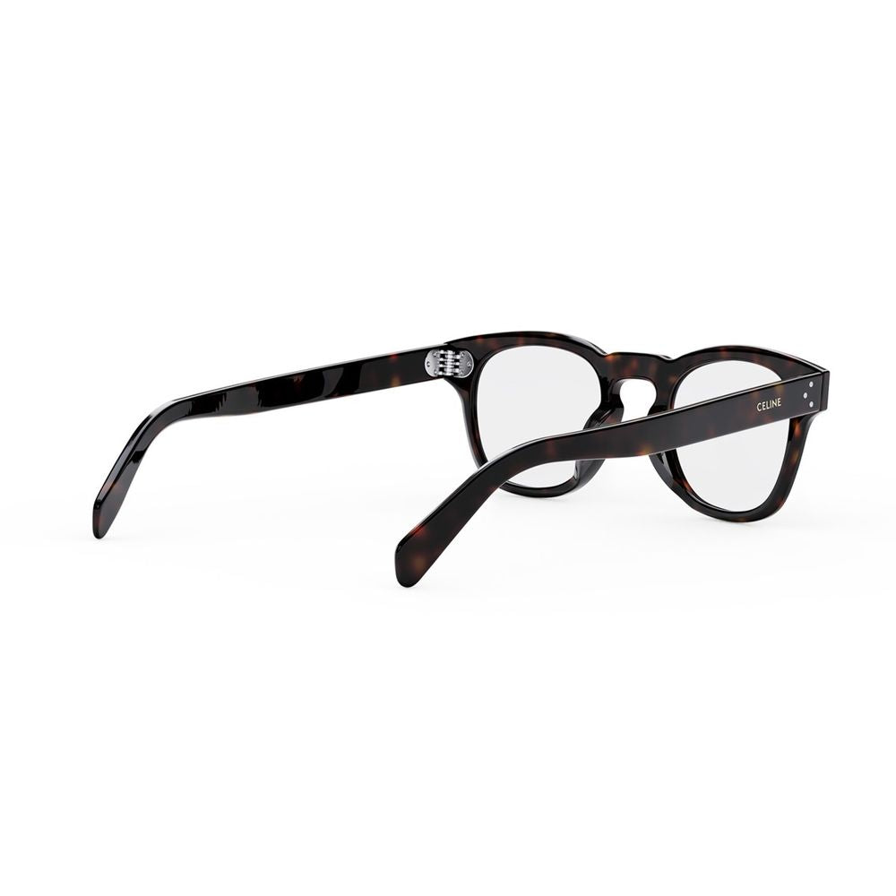 3 Dots Hd Havana-Pattern Squared Frame Sunglasses