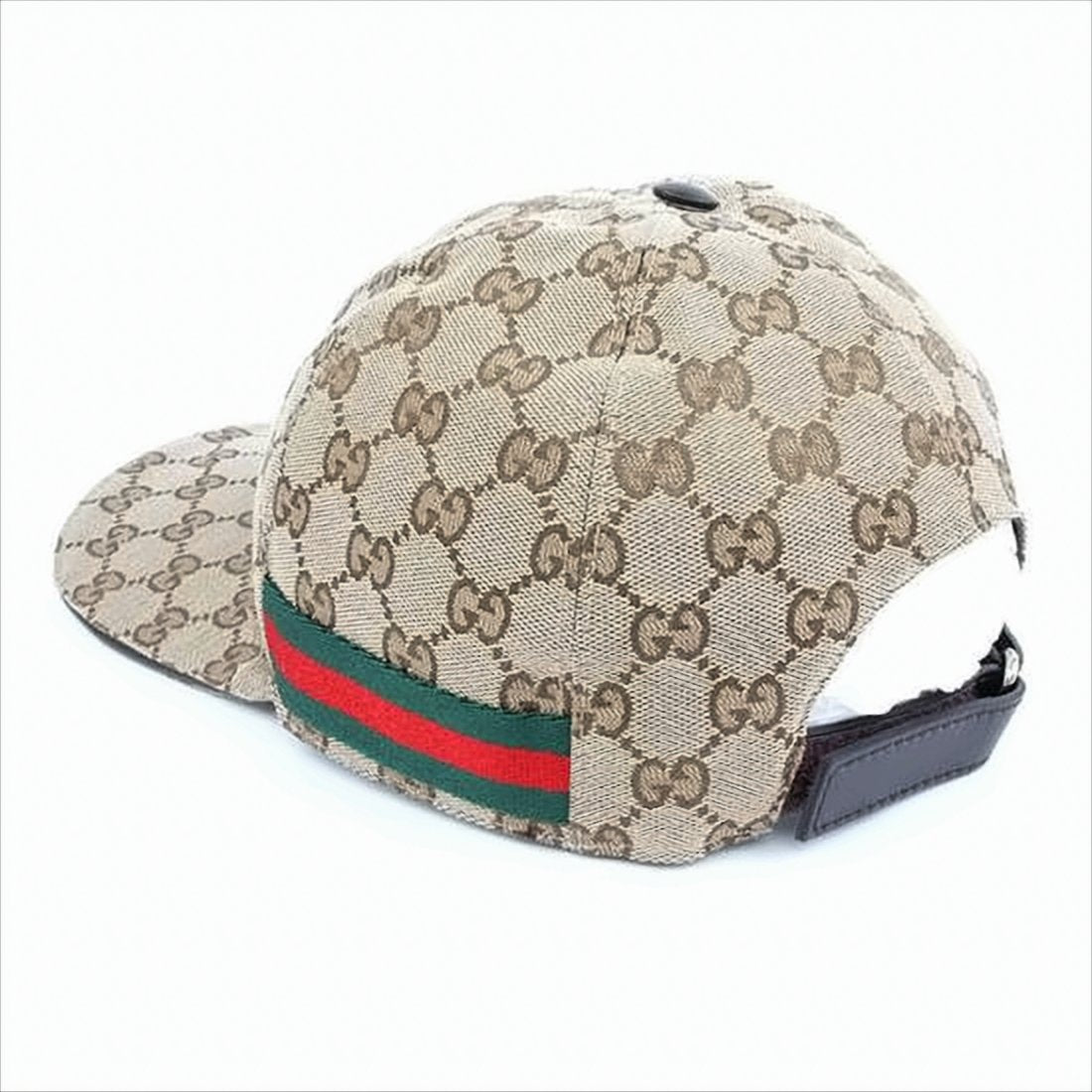 Structured Monogram Baseball Cap