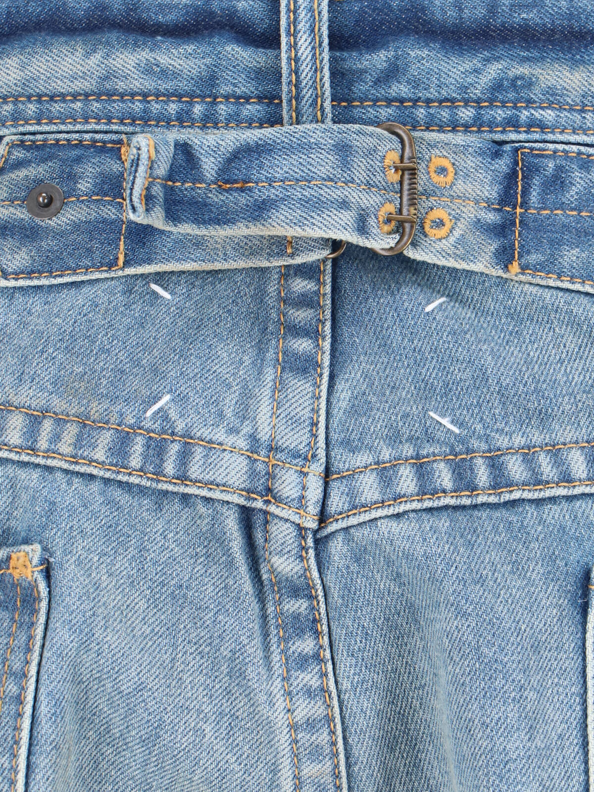 Straight-Leg Denim Jeans – Blue