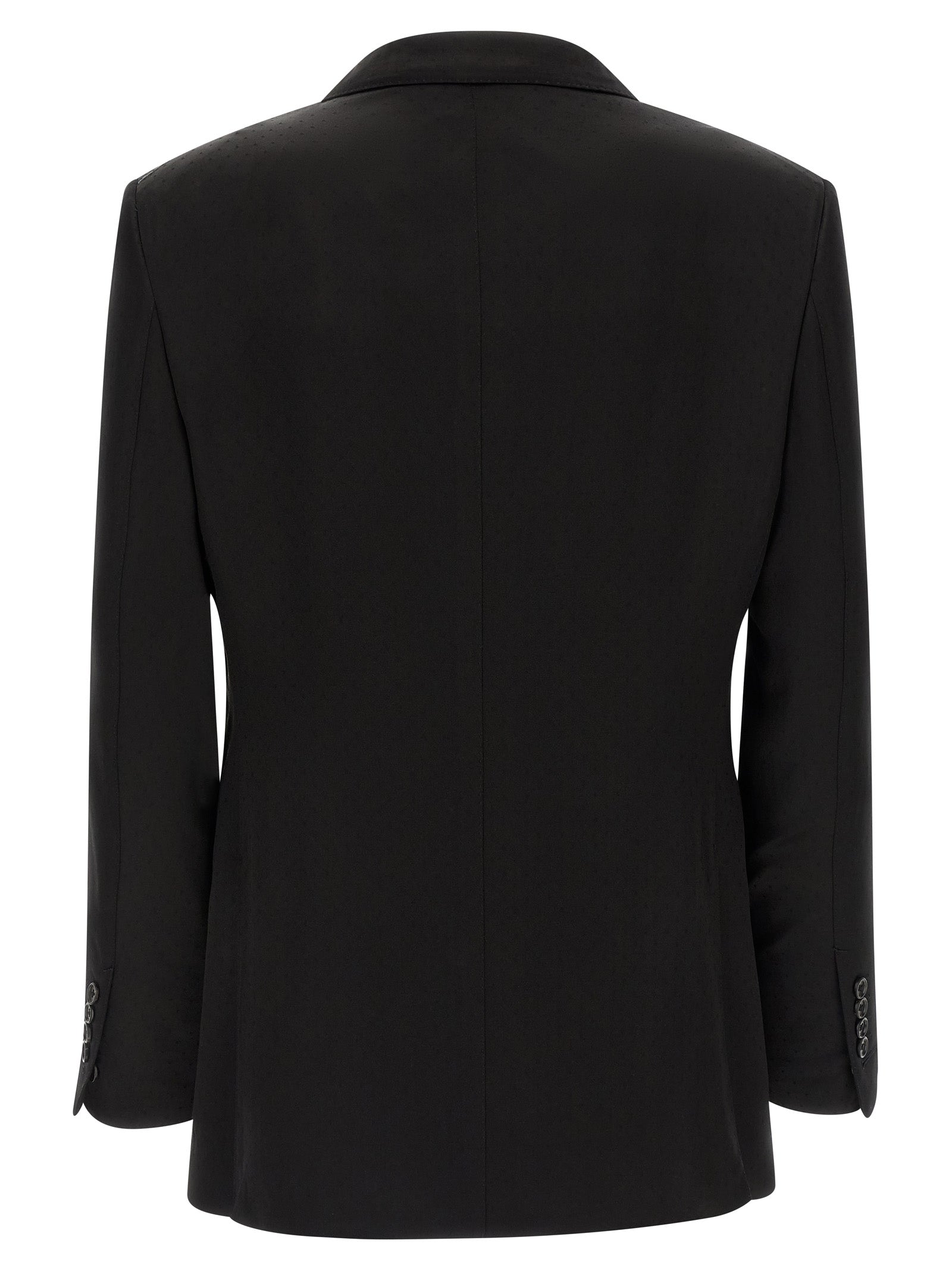 Tone-On-Tone Polka Dot Blazer